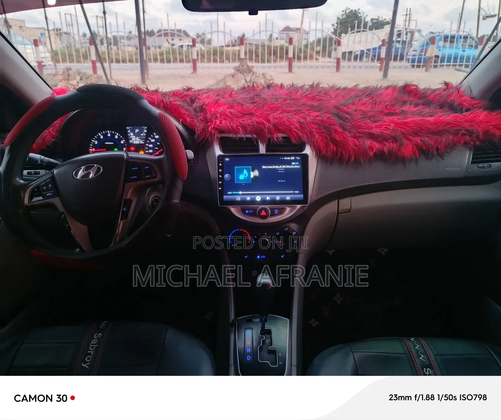 Hyundai Accent GLS 4dr Sedan (1.6L 4cyl 6M) 2014 Black