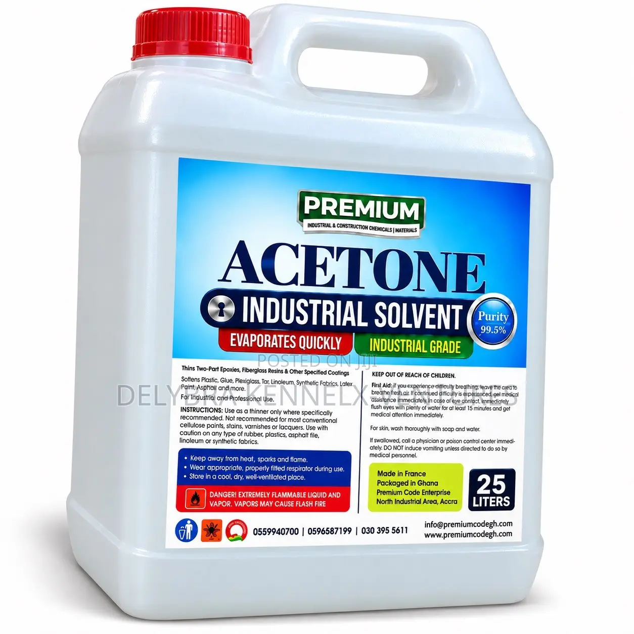 Acetone 25 Liters