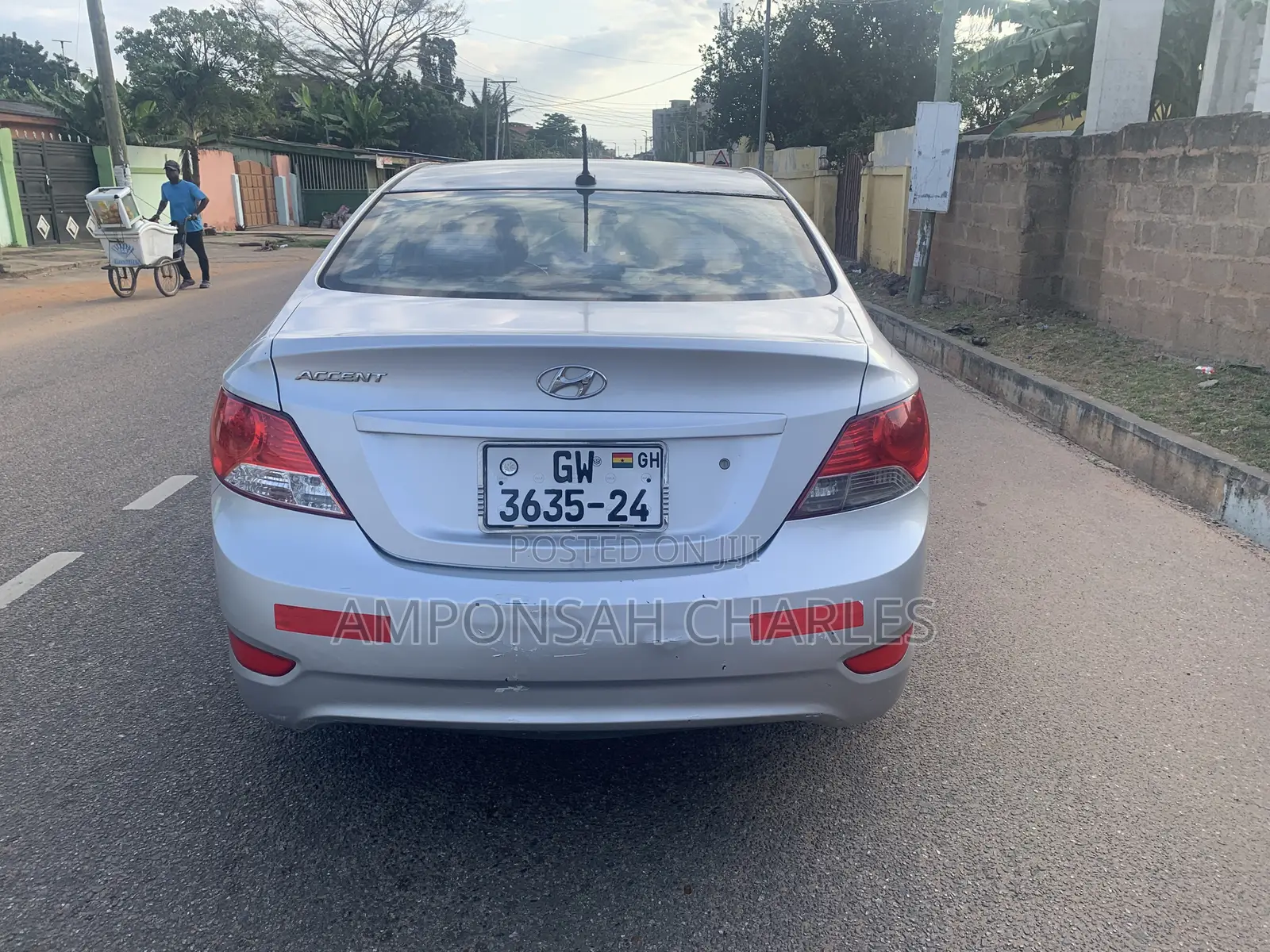 Hyundai Accent GLS Automatic 2012 Silver