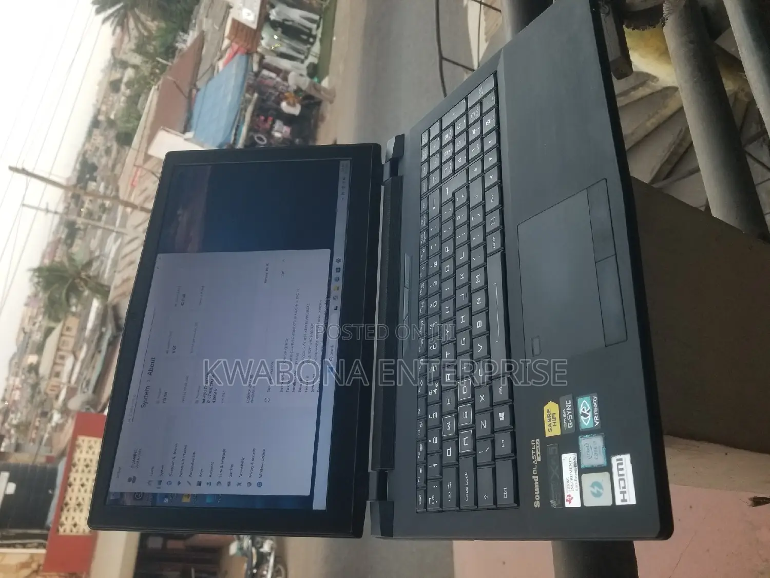 Laptop Clevo P770DM-G 32GB Nvidia SSHD+SSD 128GB