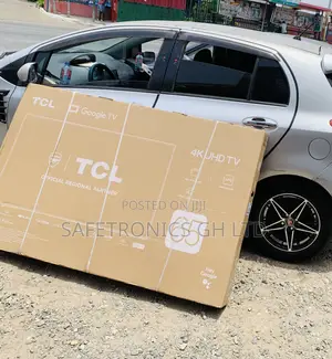 Just Order • 65 Inch TCL Uhd Android Frameless Smart TV