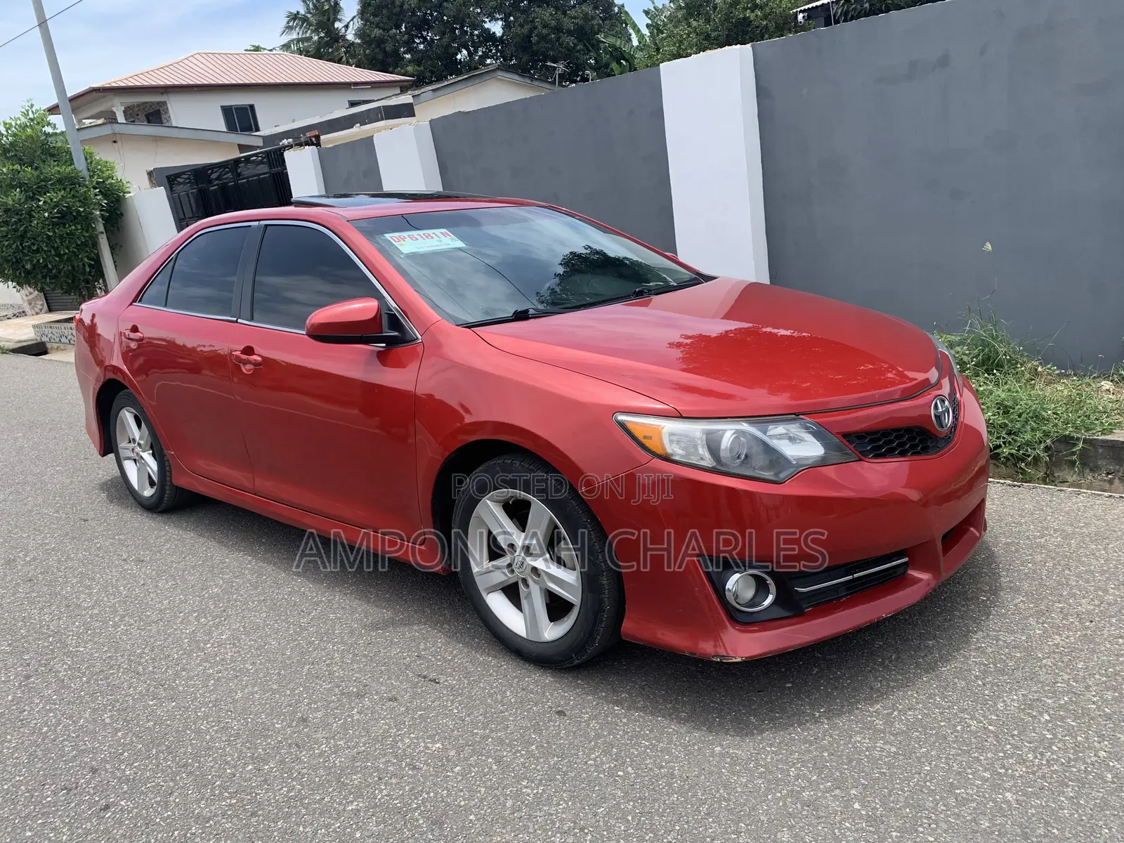 Toyota Camry SE Sport 4dr Sedan (2.5L 4cyl 6A) 2014 Red
