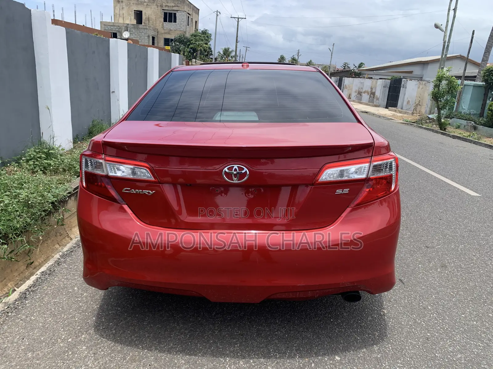 Toyota Camry SE Sport 4dr Sedan (2.5L 4cyl 6A) 2014 Red