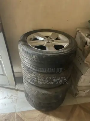 Yokohama 215/55r17 Tyres + Rims — 4 Tyres 8 Rims