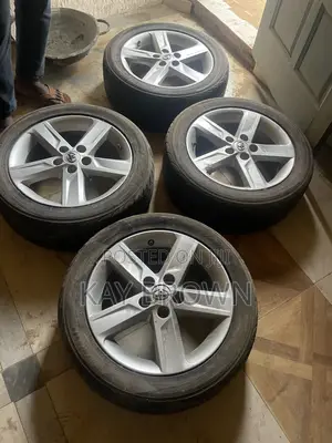 Yokohama 215/55r17 Tyres + Rims — 4 Tyres 8 Rims