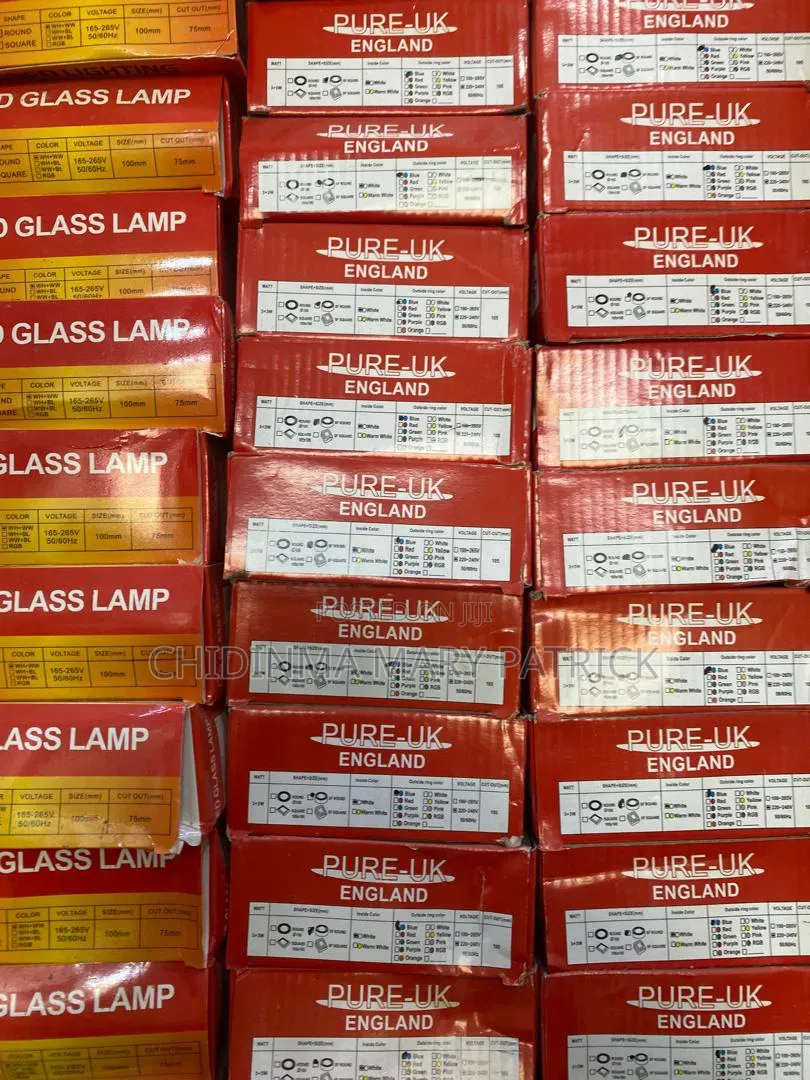 PURE-UK LED Glass Lamp 100mm – Recessed Ceiling Light