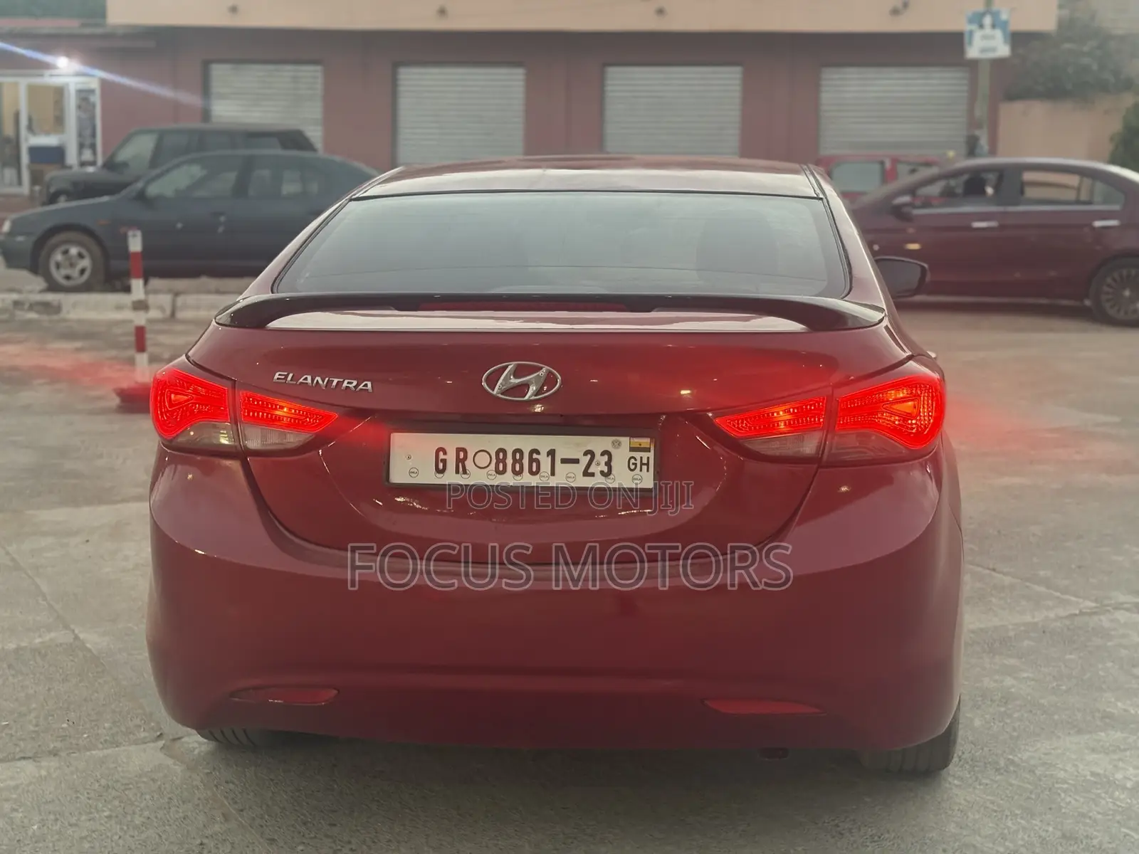 Hyundai Elantra 2013 Red