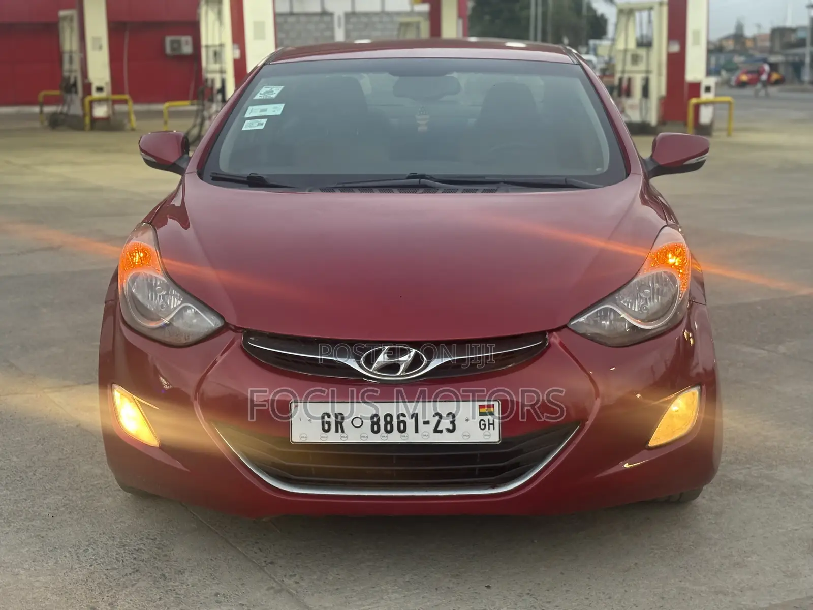 Hyundai Elantra 2013 Red