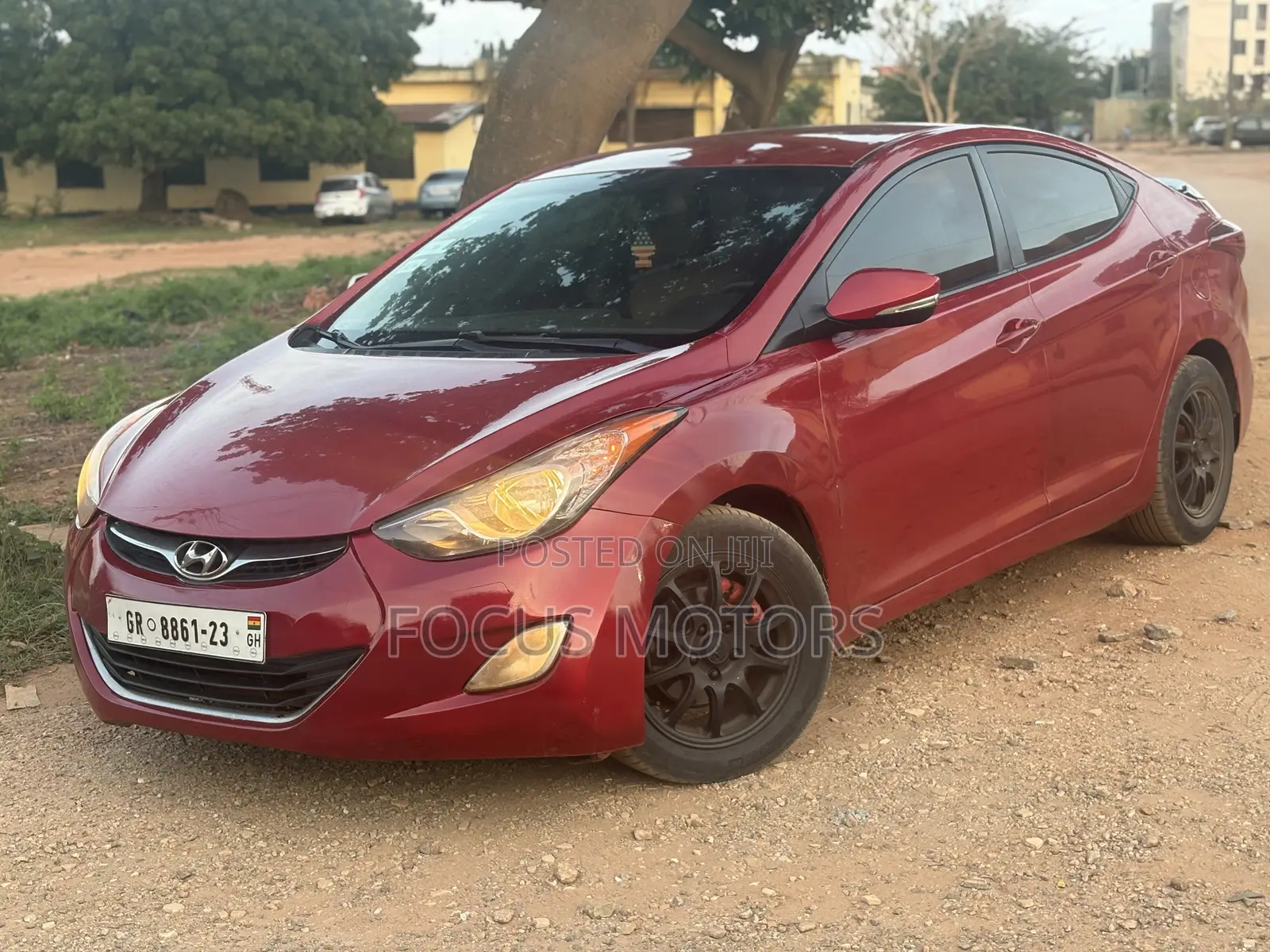 Hyundai Elantra 2013 Red