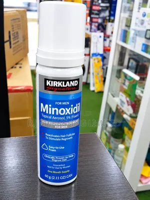 Genuine Kirkland Minoxidil Foam for Beard and Hair