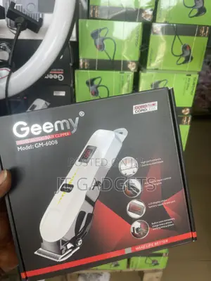 Geemy Professional Hair Clipper GM-6008 – Cord/Cordless