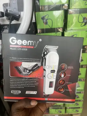 Geemy Professional Hair Clipper GM-6008 – Cord/Cordless