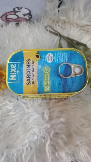Nixe Sardines in Sunflower Oil. From UK