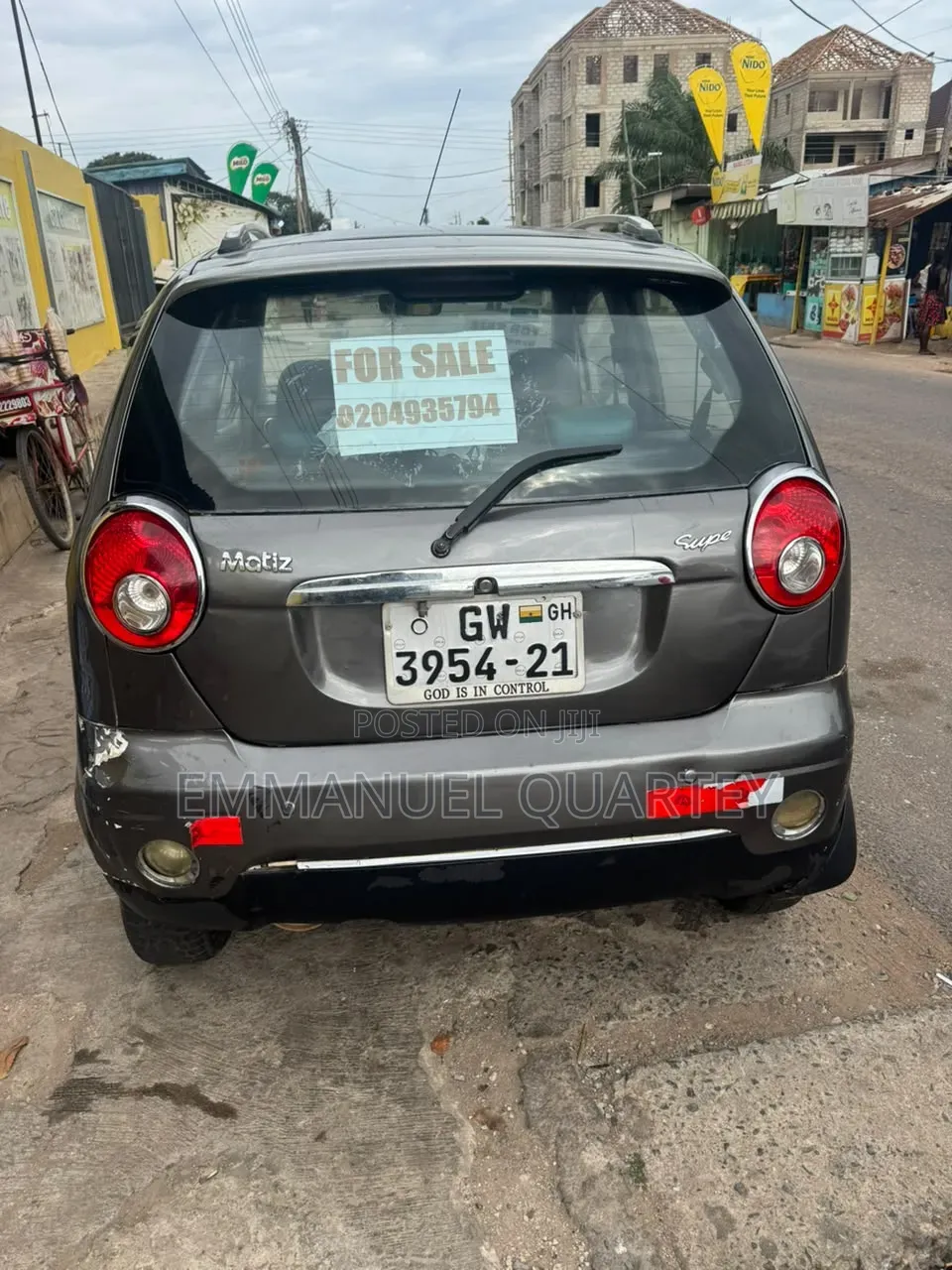 Daewoo Matiz 0.8 S 2008 Gray