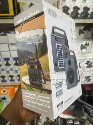 H at F Gu-180 Wireless Speaker – 20W With Solar Energy
