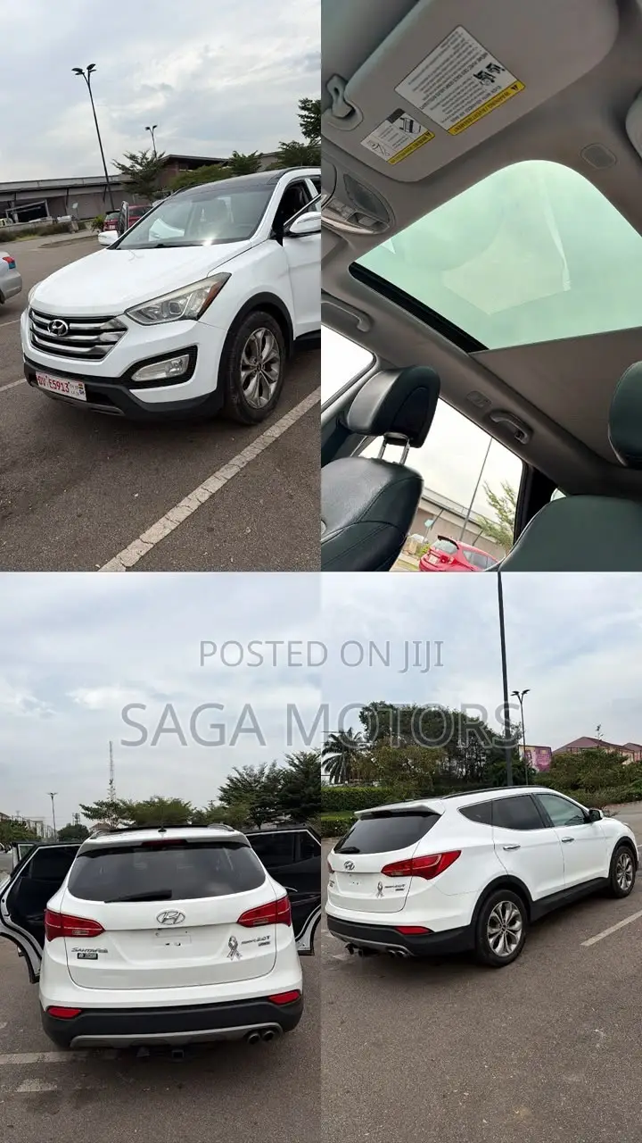 Hyundai Santa Fe 2016 White