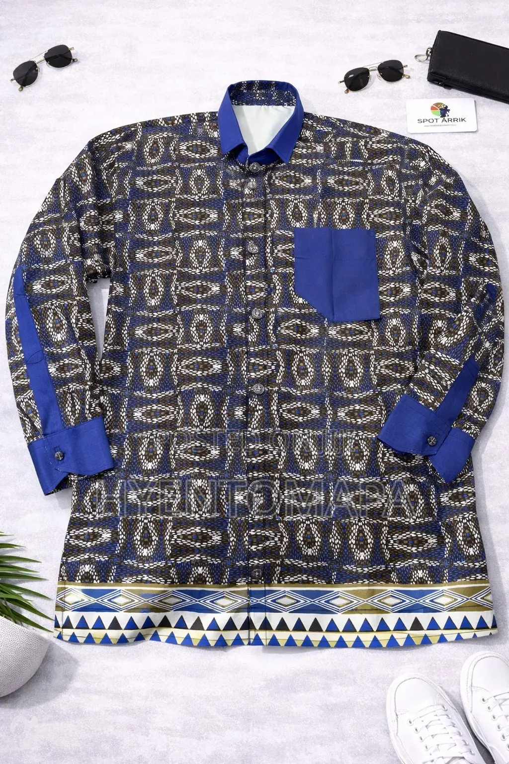 Spot_Afrik Ready-to-Wear Men's Shirt