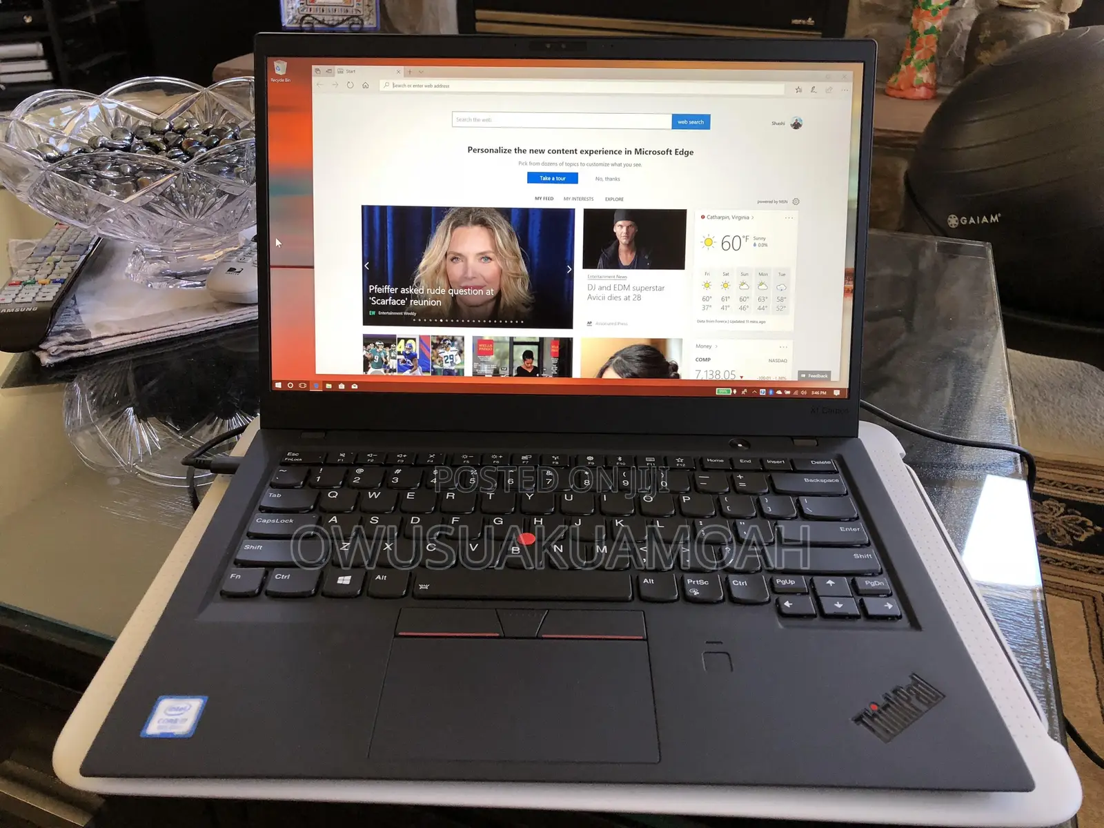 Laptop Lenovo ThinkPad X1 Carbon 8GB Intel Core i5 SSD 256GB