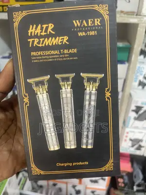 WAER Professional Hair Trimmer WA-1981 – T-Blade
