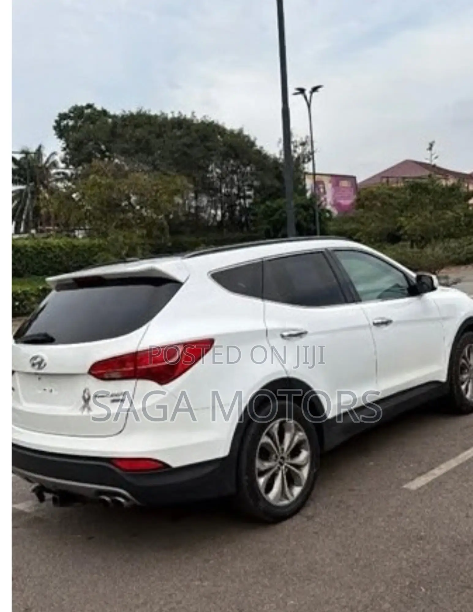 Hyundai Santa Fe 2016 White