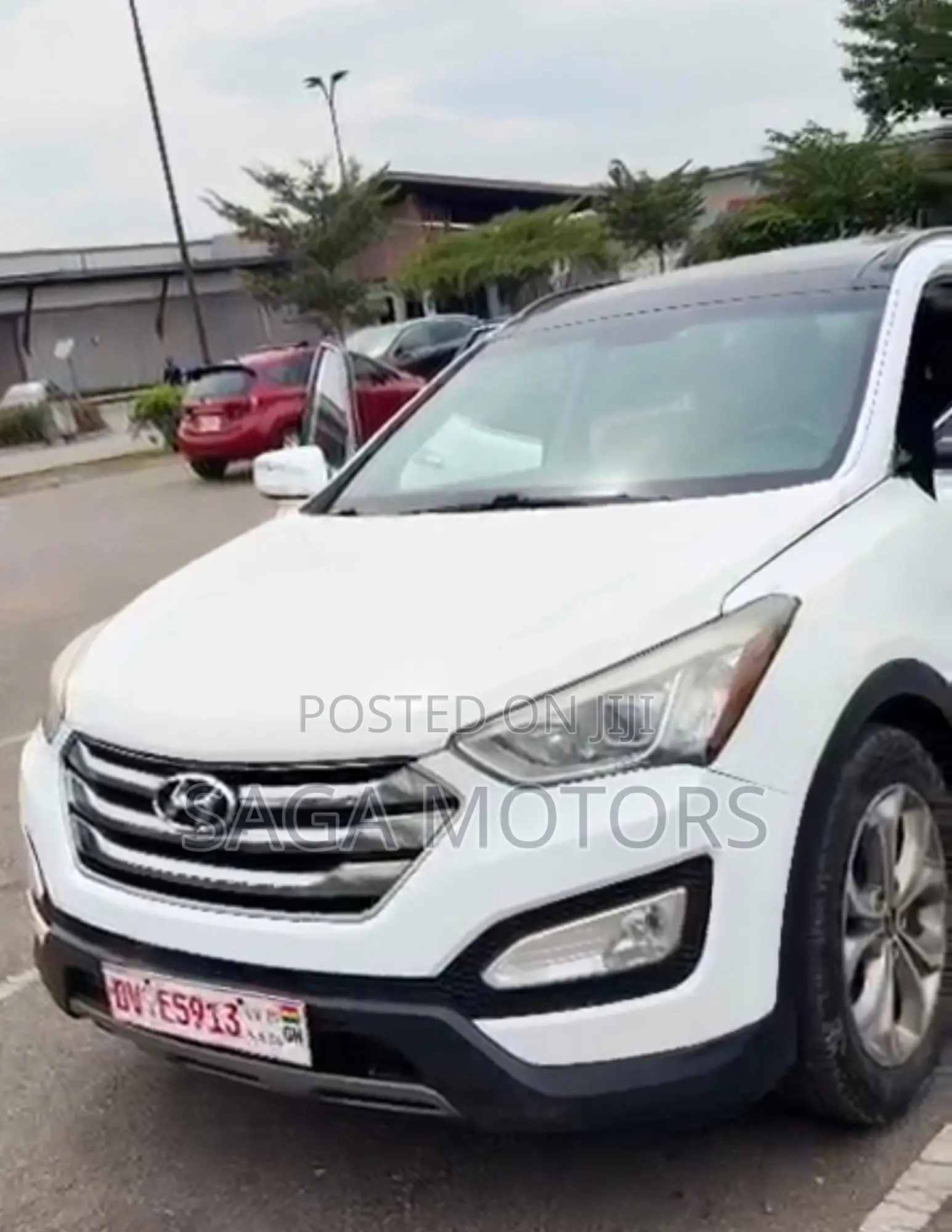 Hyundai Santa Fe 2016 White