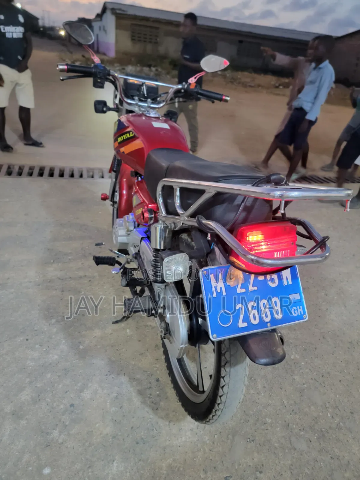 Royal RY125 2022 Red