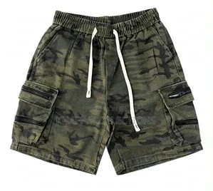 Original Men's Camouflage Cargo Shorts With 4 Zips Pockets