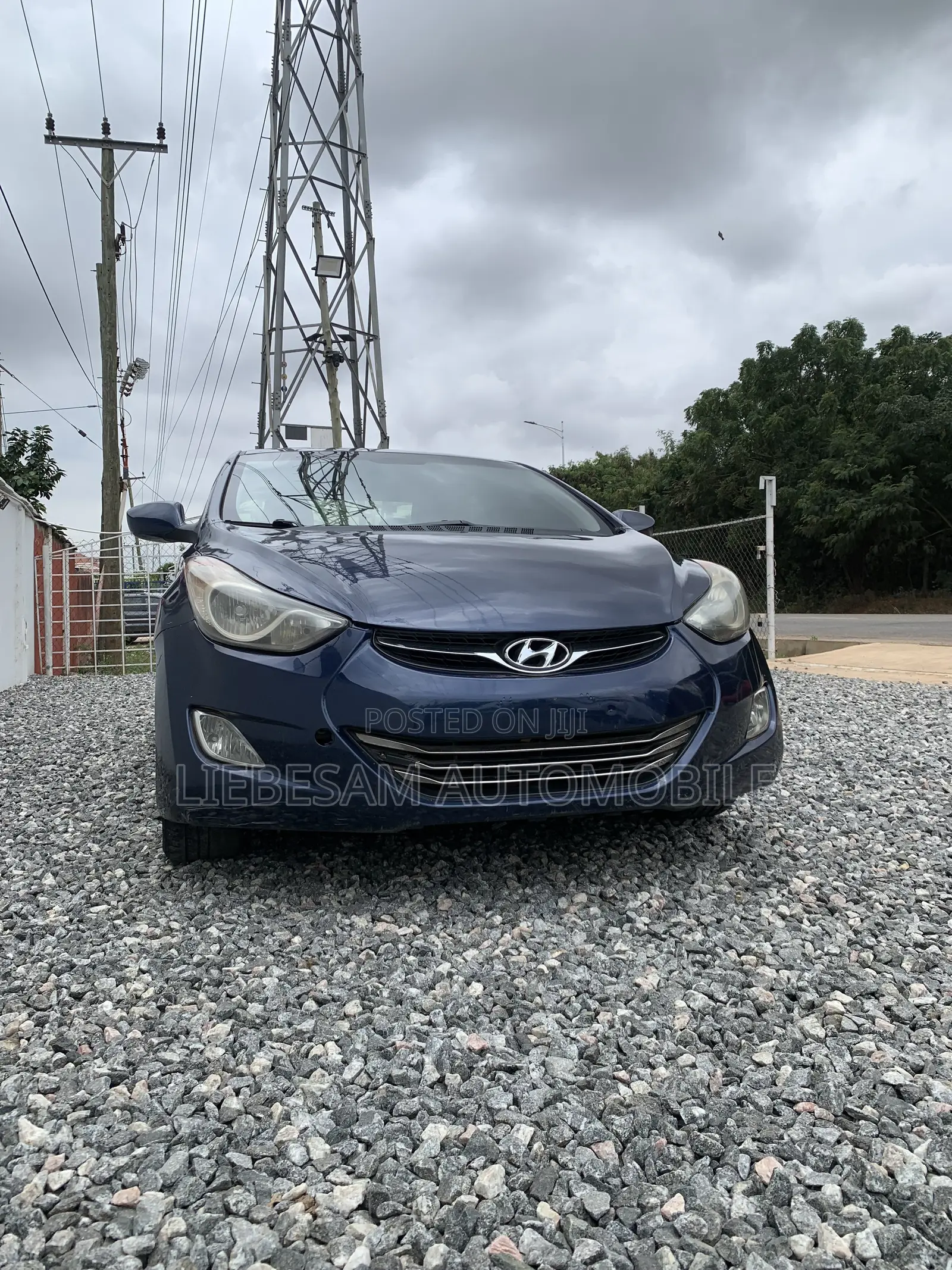 Hyundai Elantra Limited 4dr Sedan (1.8L 4cyl 6A) 2014 Blue