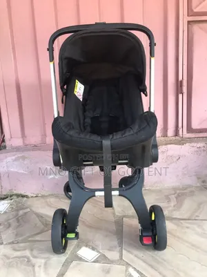 Doona Car Seat Stroller, Nitro Black - All-in-One Travel System