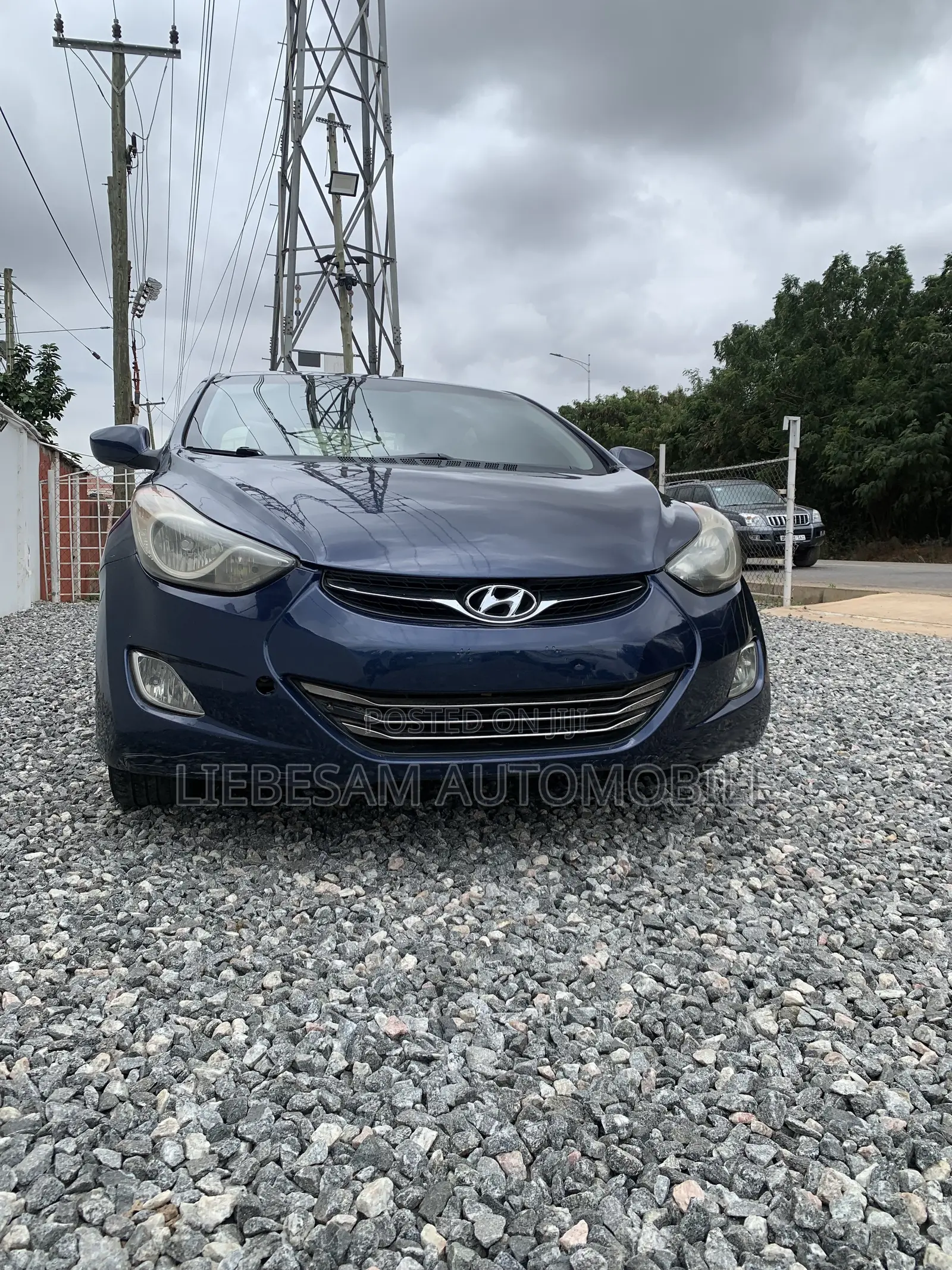 Hyundai Elantra Limited 4dr Sedan (1.8L 4cyl 6A) 2014 Blue