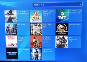 Jailbroken PS4 Slim 500gb With 10 Games