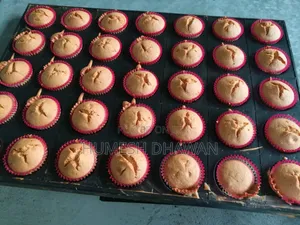 An Industrial Baker, Pillow Packing Machine, Operator.
