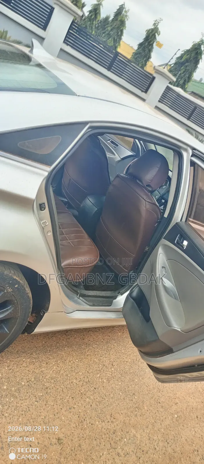 Hyundai Sonata GLS Sedan FWD (2.4L 4cyl 6A) 2013 Silver