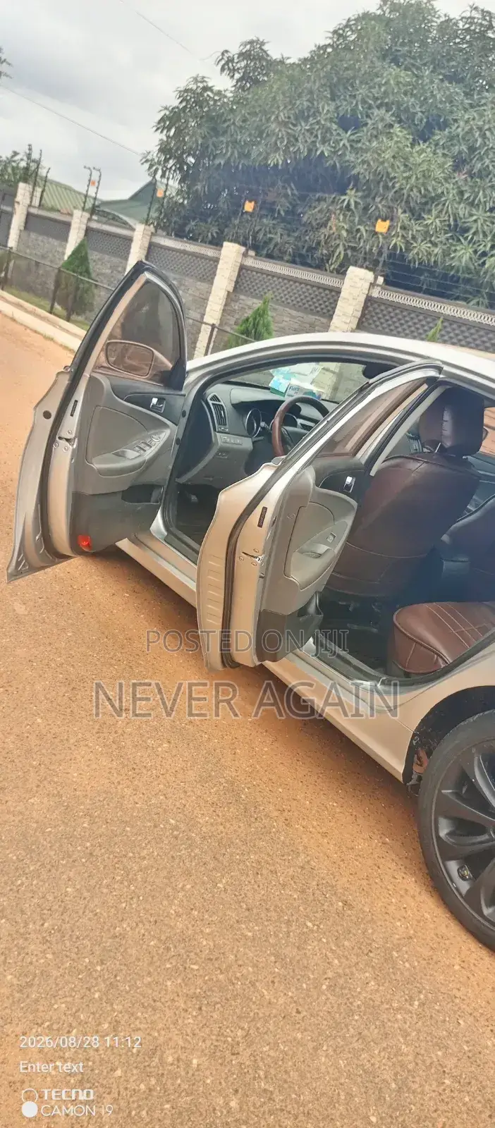 Hyundai Sonata GLS Sedan FWD (2.4L 4cyl 6A) 2013 Silver
