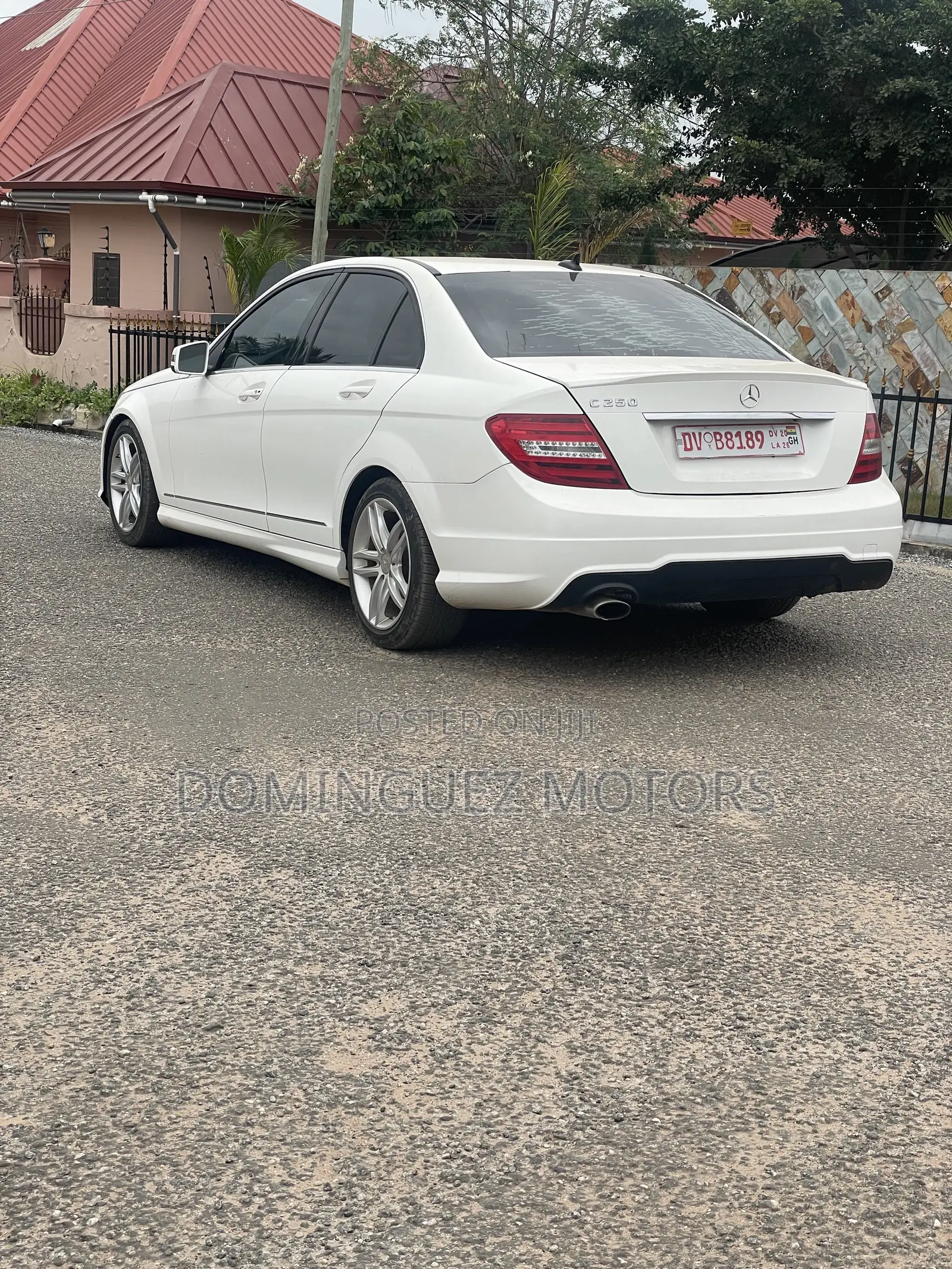 Mercedes-Benz C250 2014 White
