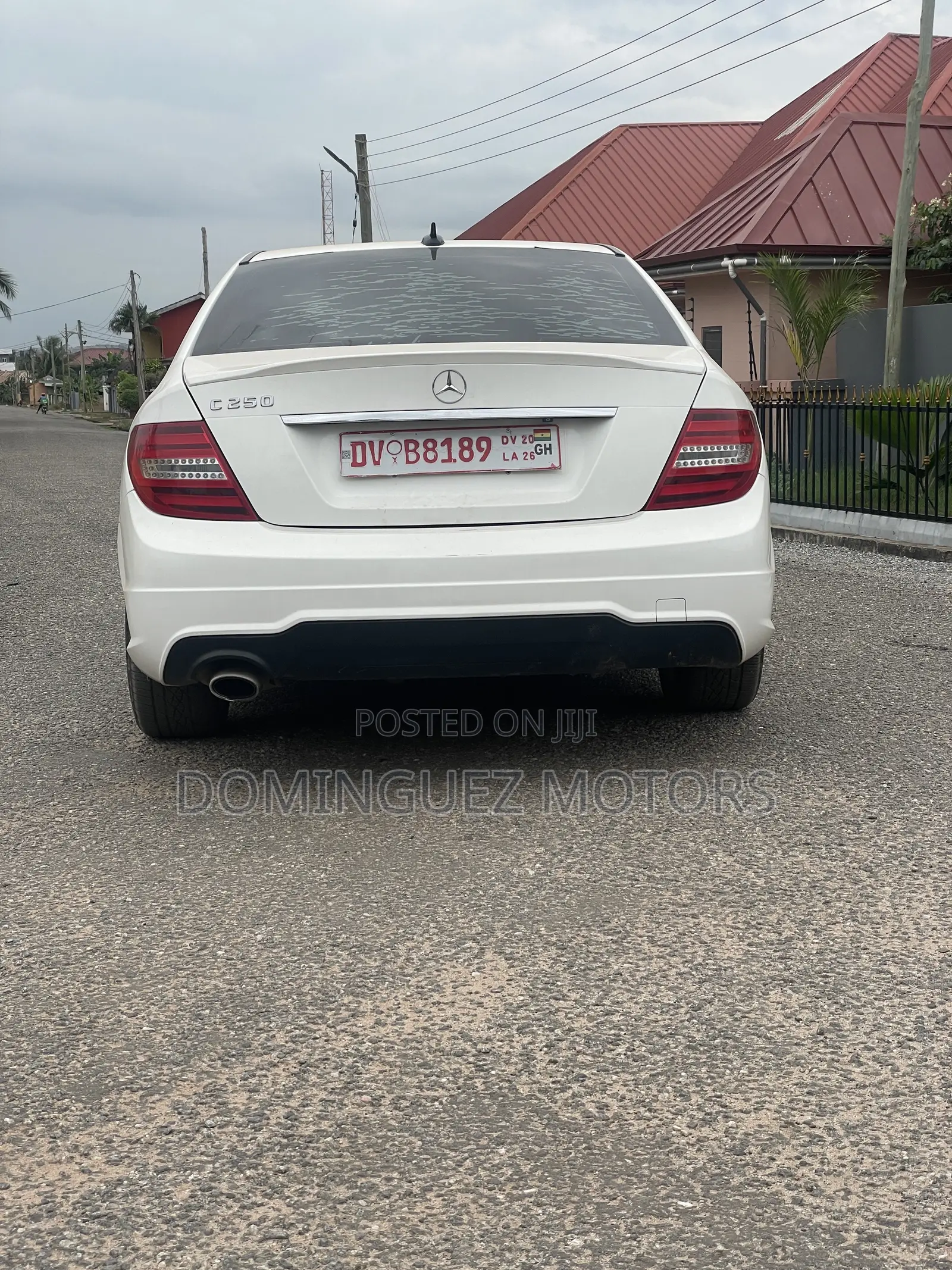 Mercedes-Benz C250 2014 White