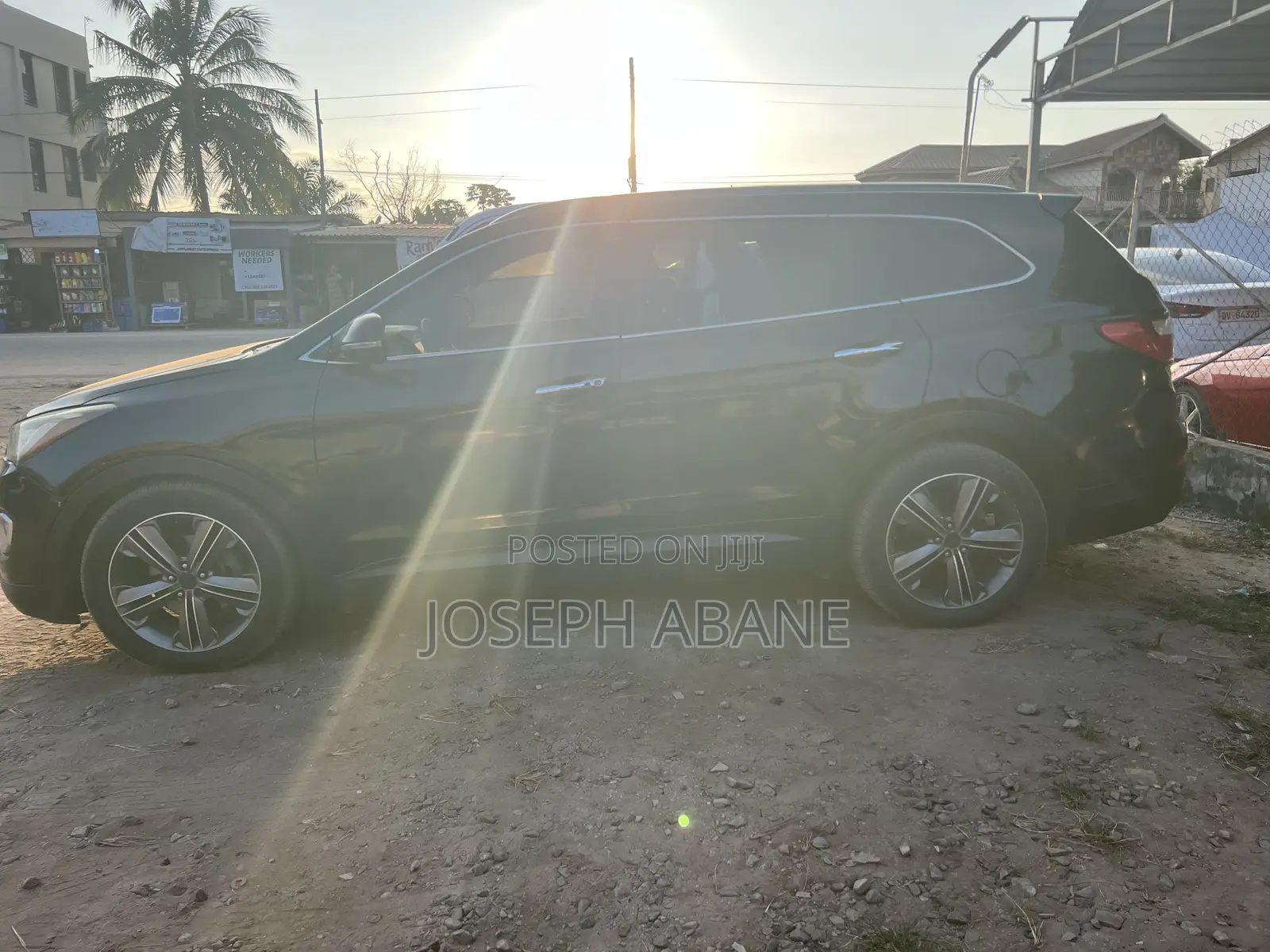 Hyundai Santa Fe Limited FWD 2016 Black