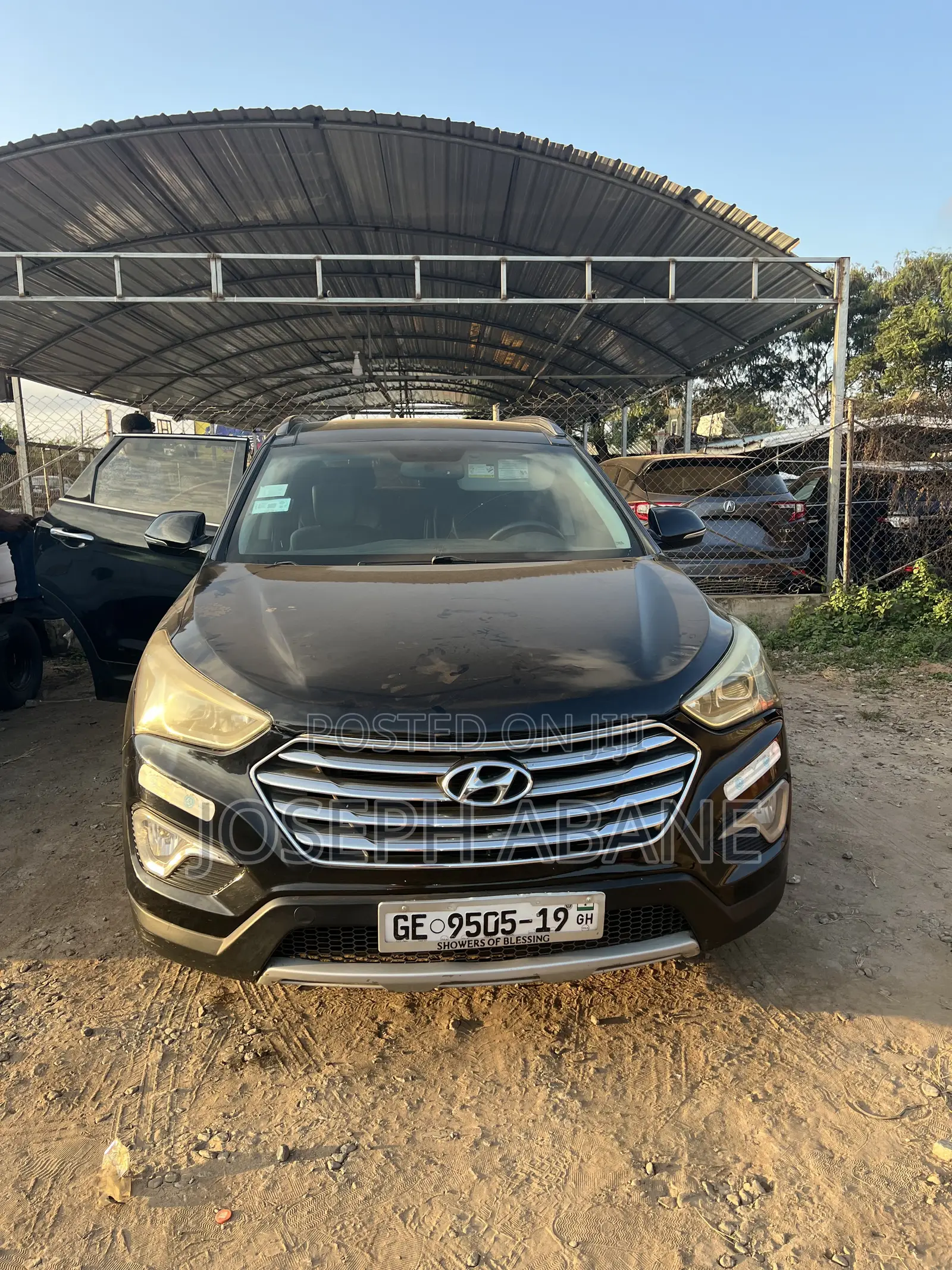 Hyundai Santa Fe Limited FWD 2016 Black