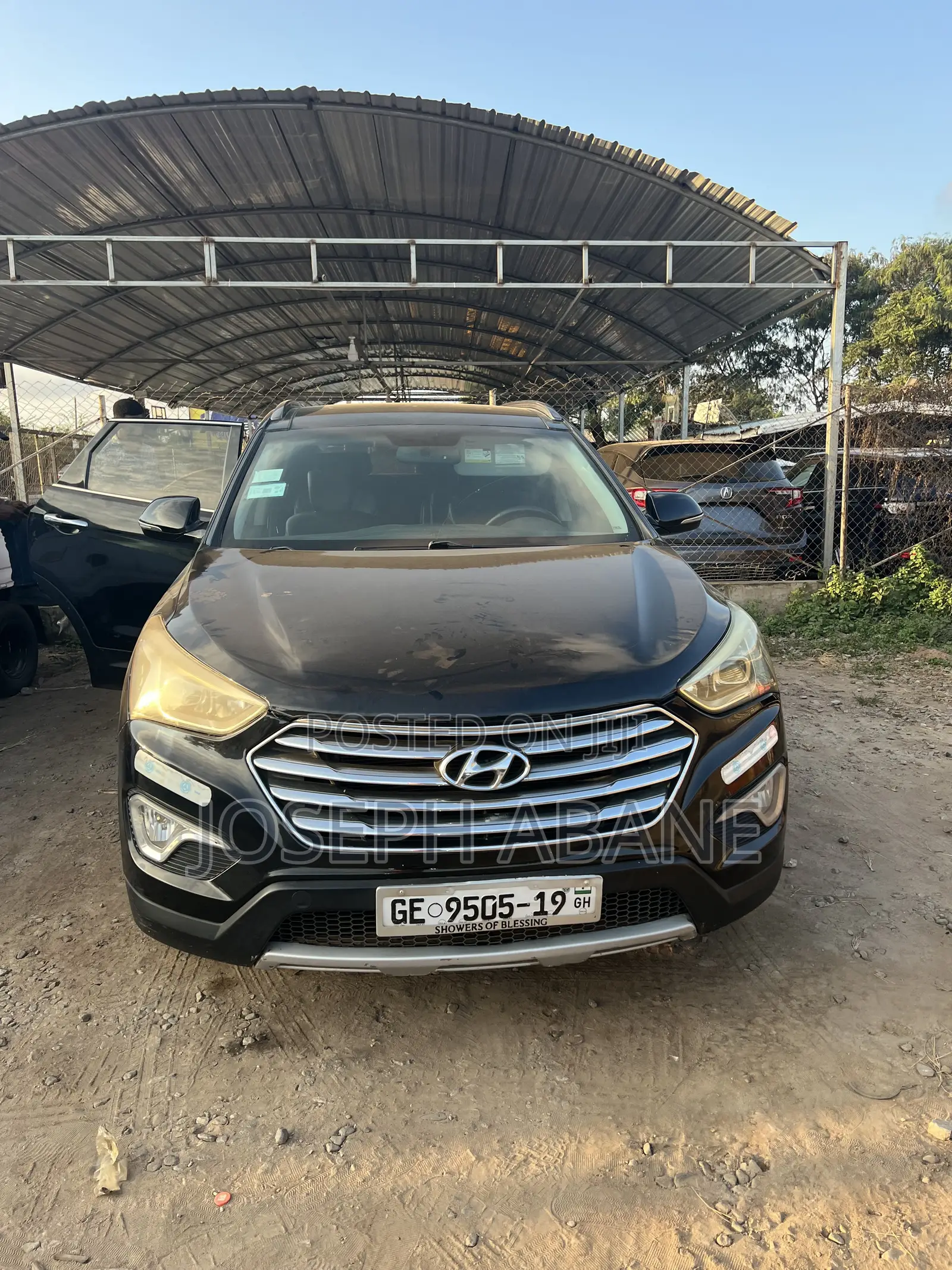 Hyundai Santa Fe Limited FWD 2016 Black