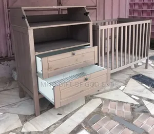 Brand: IKEA Ikea SUNDVIK Cot, 60x120 Cm, Grey Brown