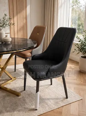 Black Leather Dining Chairs