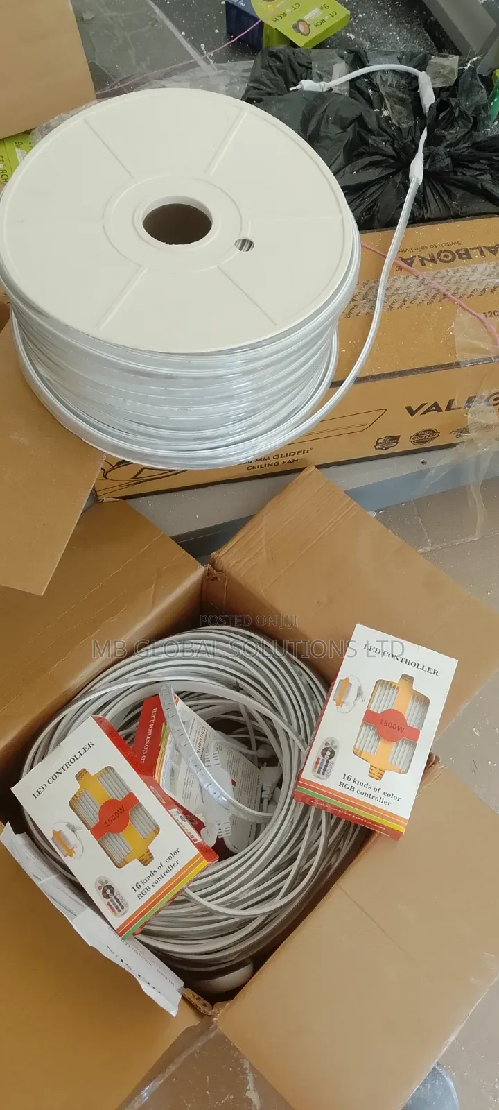 Stopt Light and Strip Lights Installation