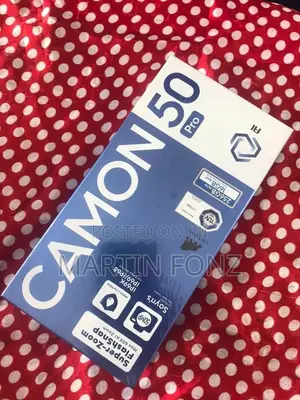 New Tecno Camon 50 Pro 256 GB Black