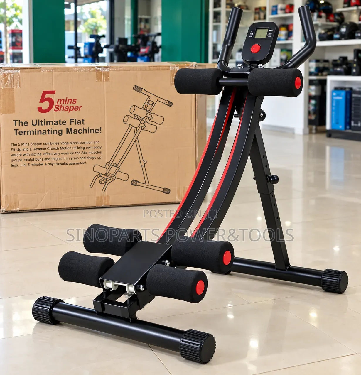 Abdominal Trainer Ab Exercise Machine Home Gym Fitness Equipment