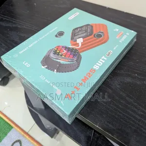 7-in-1 M25 Suit Smart Watch With Bluetooth Headset