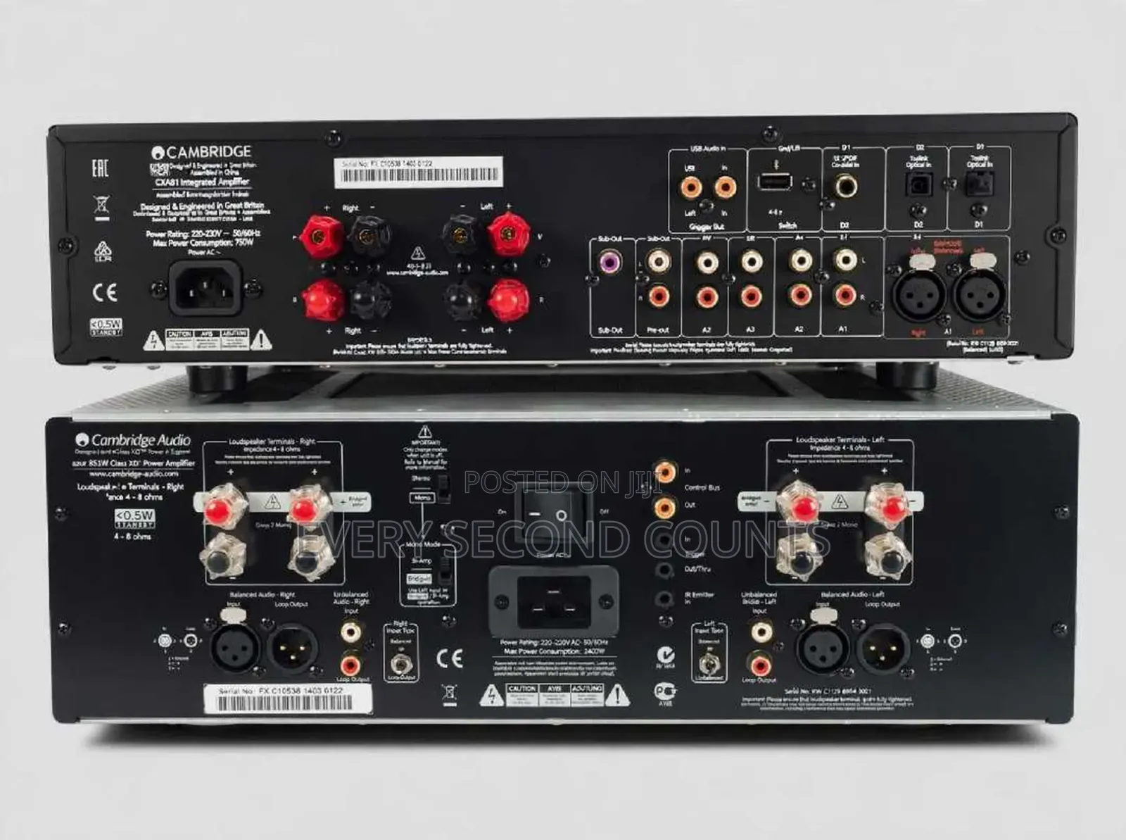 Cambridge Audio Flagship Stack - Cxa60 + Azur 851w