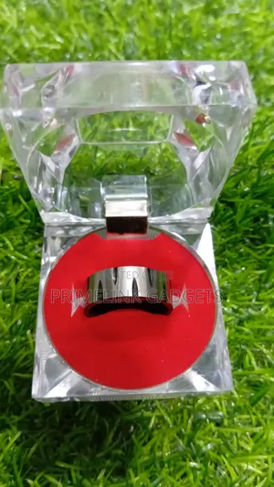 Knife Cut on Ring Surface Stainless Steel High Quality Men's Rings