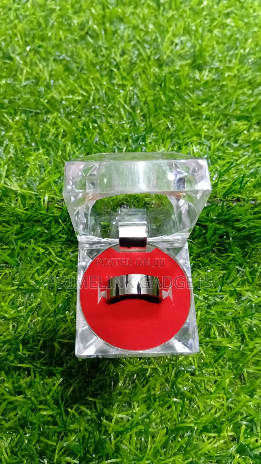 Knife Cut on Ring Surface Stainless Steel High Quality Men's Rings