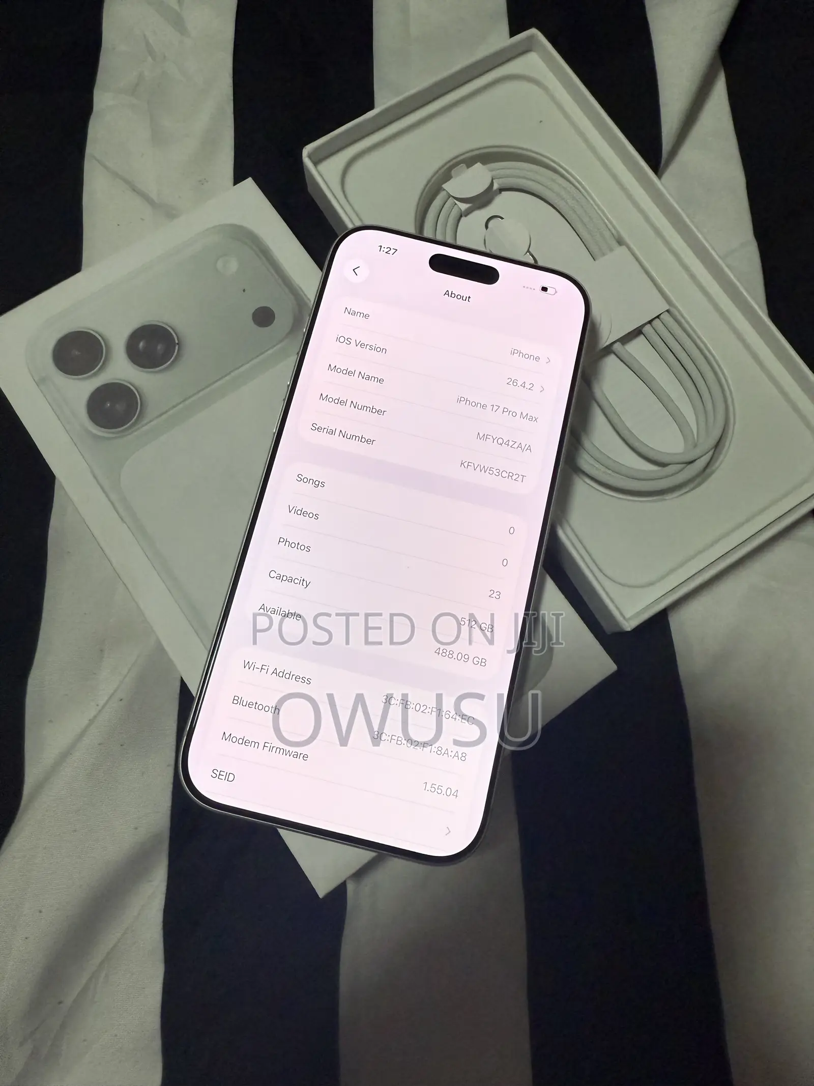 Apple iPhone 17 Pro Max 512 GB Silver