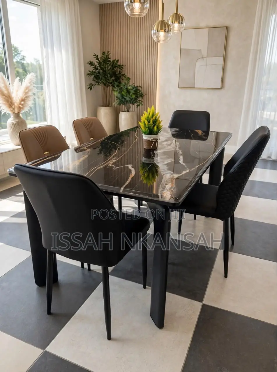 Black and Gold Marble Set